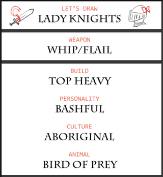 Illustration for article titled Let's Have More Lady Knight Designs Like These!